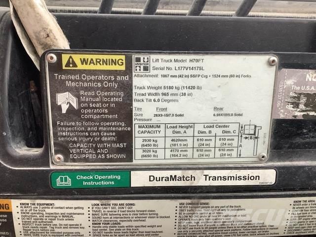 Hyster H70FT 其他