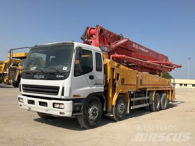 Isuzu CXH50T 混凝土泵浦