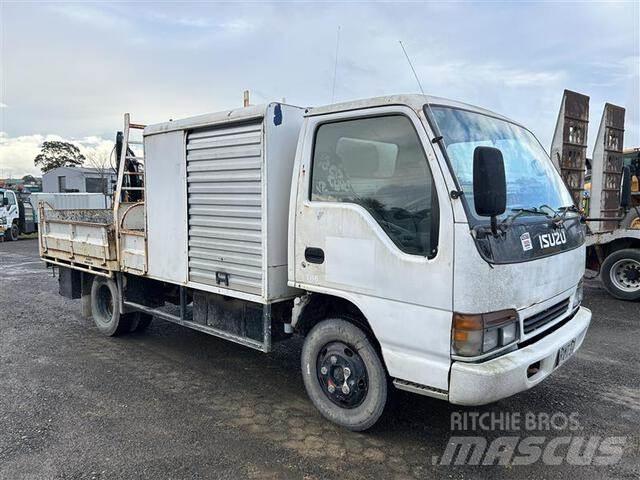 Isuzu NPR 350 平板式/側卸式卡車
