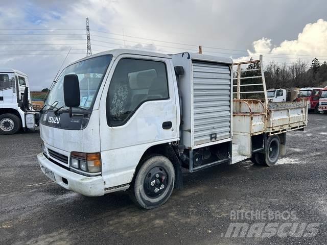 Isuzu NPR 350 平板式/側卸式卡車