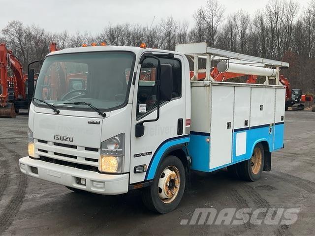 Isuzu NPR-HD 皮卡.傳統半斗卡車/側卸板