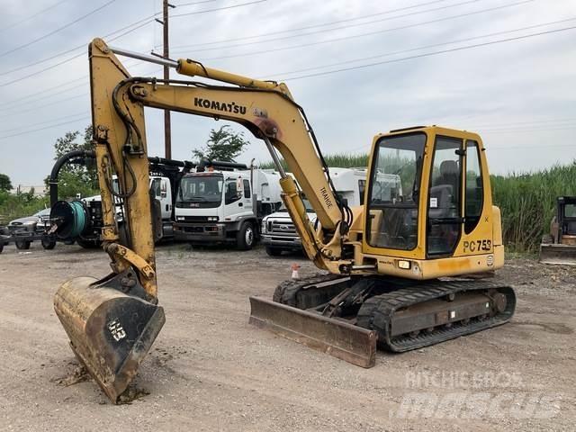 Komatsu PC75R 履帶式 挖土機/掘鑿機/挖掘機