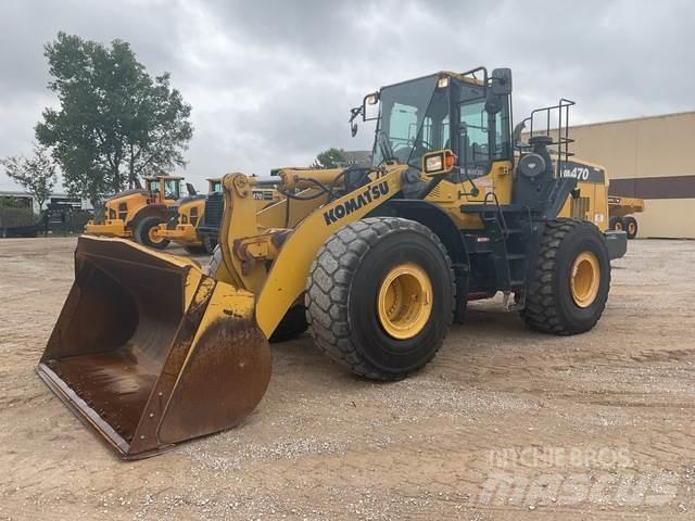 Komatsu WA470 輪胎式裝載機
