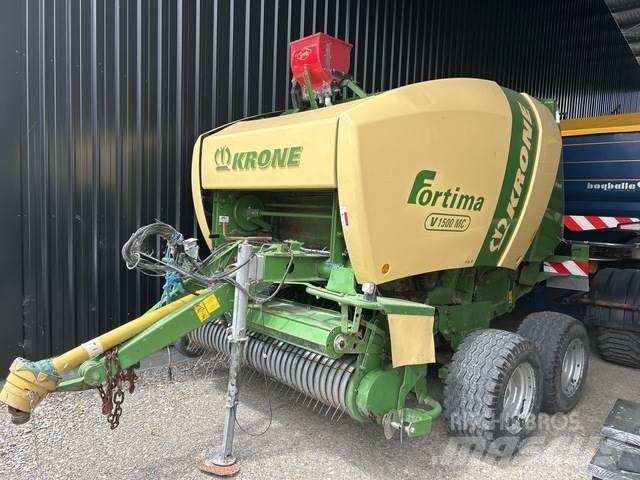 Krone V1500MC 圓型牧草打包機