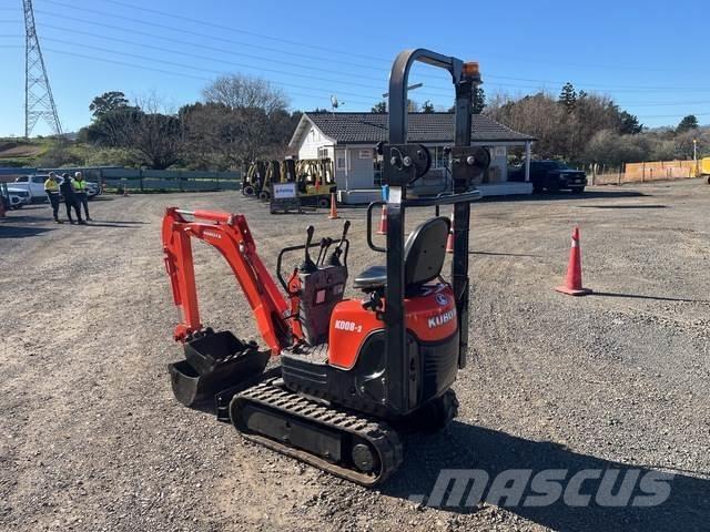 Kubota K008-3 小型挖土機/掘鑿機<7t(小型挖掘機)