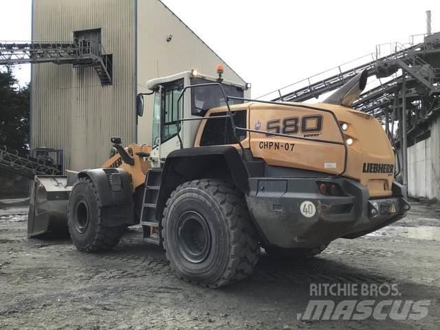 Liebherr L580 輪胎式裝載機