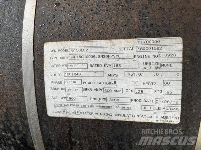 Olympian 6.8L 柴油發電機