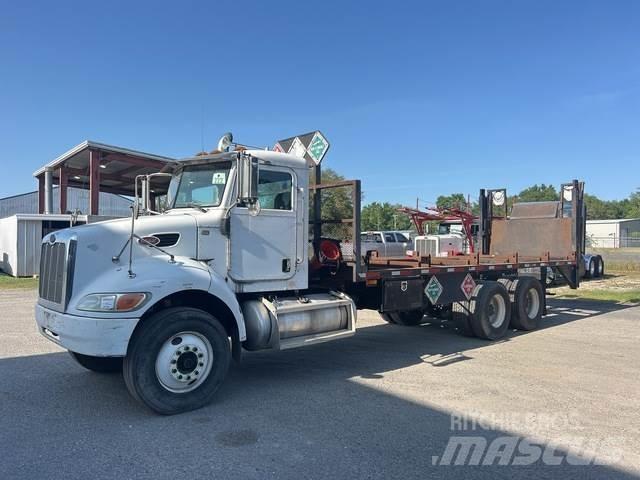 Peterbilt 340 平板式/側卸式卡車
