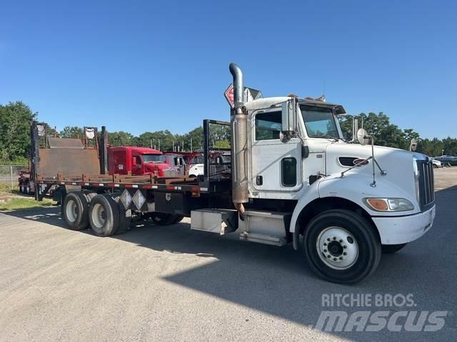 Peterbilt 340 平板式/側卸式卡車