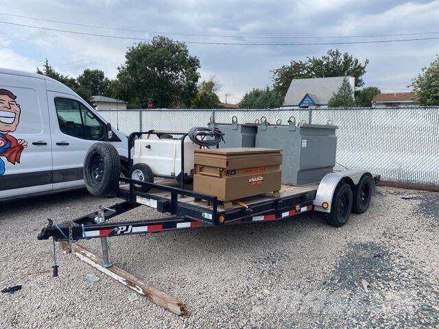 PJ 1C212 平板式/側卸式拖車