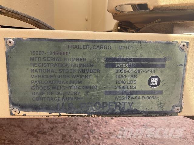  Raytheon M1101 其他拖車