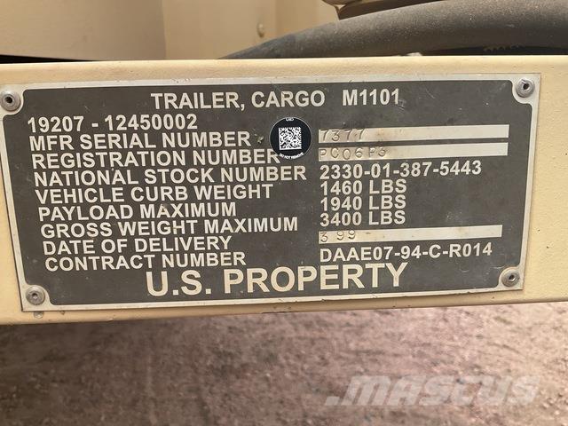  Raytheon M1101 其他拖車