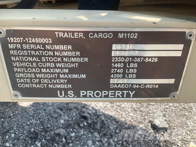  Raytheon M1102 其他拖車