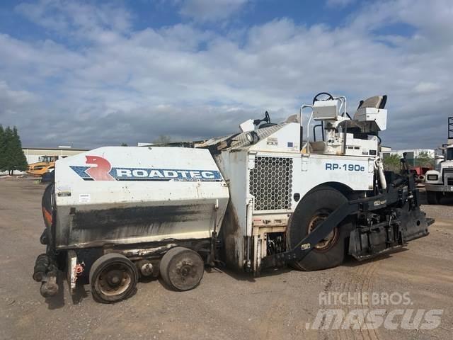 Roadtec RP190E 瀝青攤舖機/鋪路機
