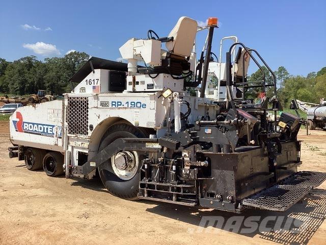 Roadtec RP190E 瀝青攤舖機/鋪路機
