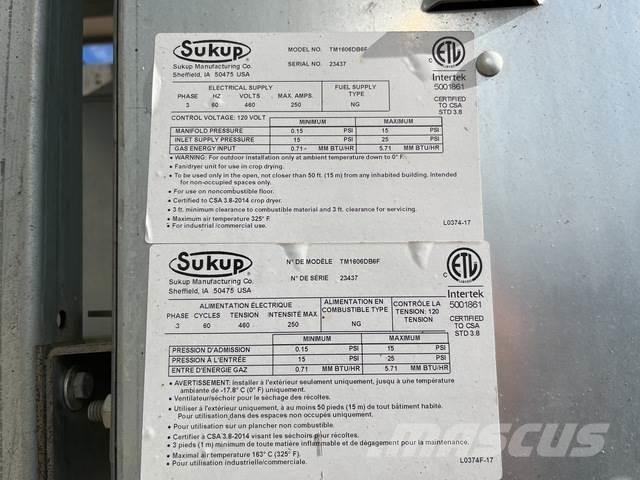 Sukup TM1606 穀物烘乾機