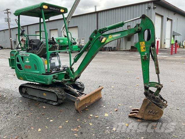 Takeuchi TB216 履帶式 挖土機/掘鑿機/挖掘機