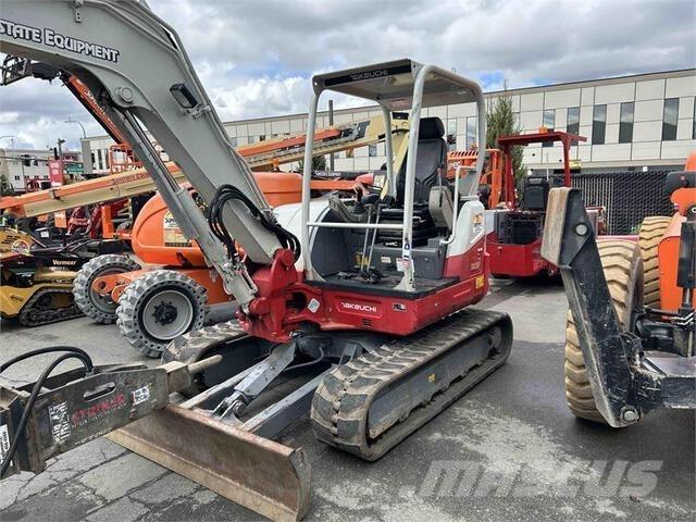 Takeuchi TB260 履帶式 挖土機/掘鑿機/挖掘機