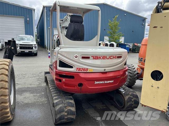 Takeuchi TB260 履帶式 挖土機/掘鑿機/挖掘機