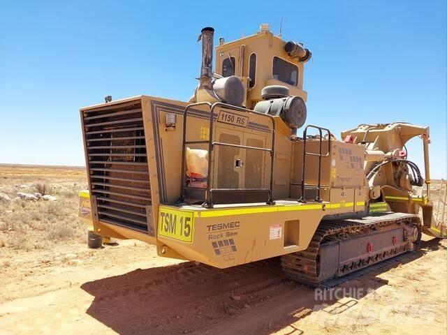 Tesmec 1150 RS 岩石和混凝土鋸