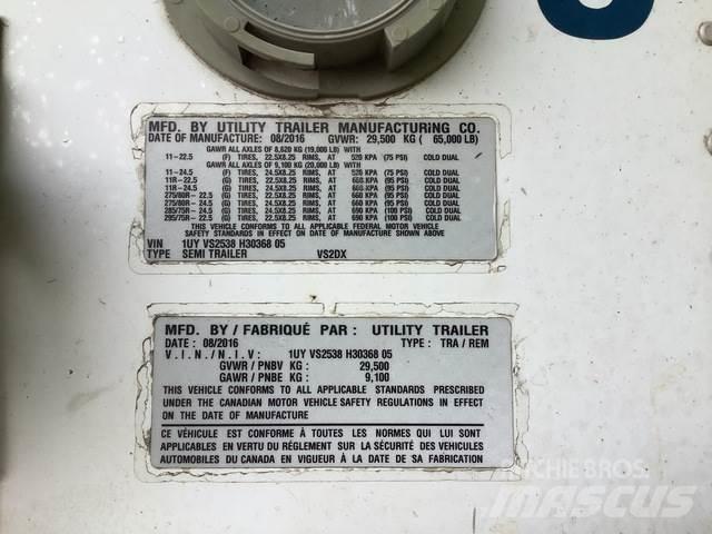 Utility VS2DX 箱體拖車