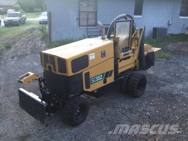 Vermeer SC552 樹樁破碎機