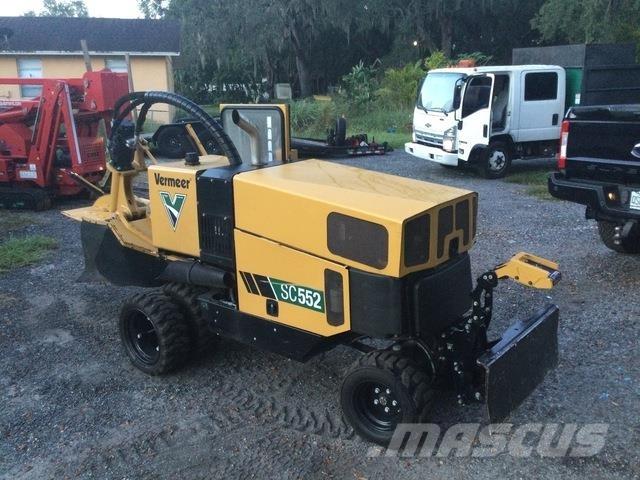 Vermeer SC552 樹樁破碎機