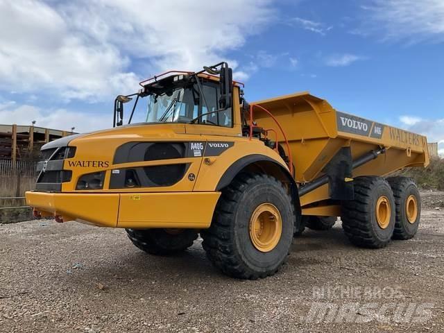Volvo A40G 鉸接式起吊車