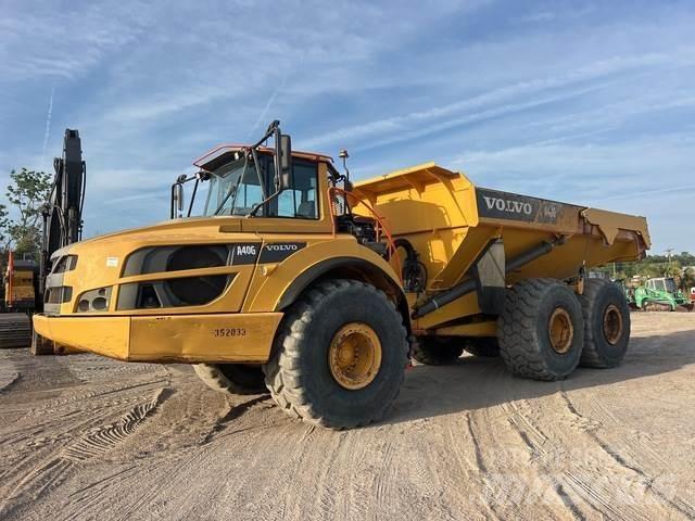 Volvo A40G 鉸接式起吊車