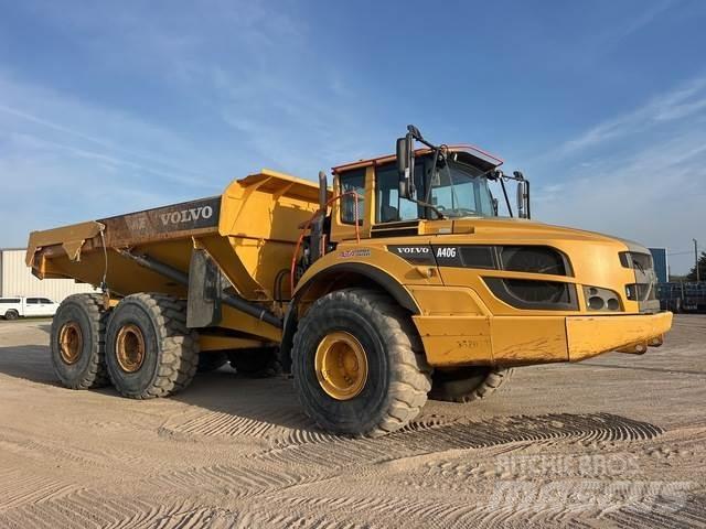 Volvo A40G 鉸接式起吊車