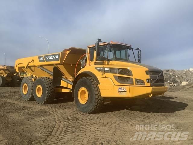 Volvo A45G 鉸接式起吊車