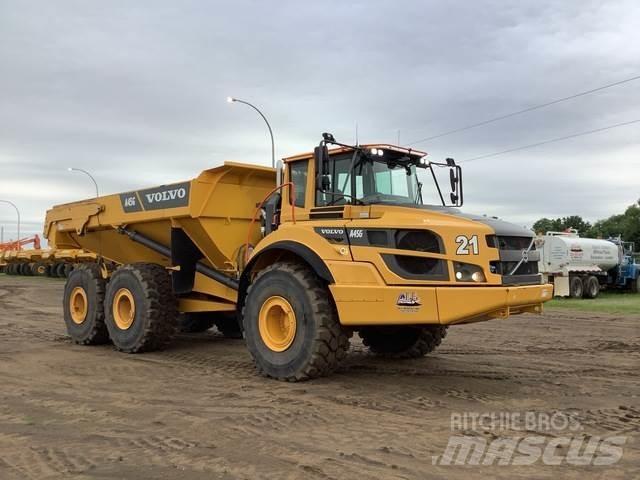 Volvo A45G 鉸接式起吊車