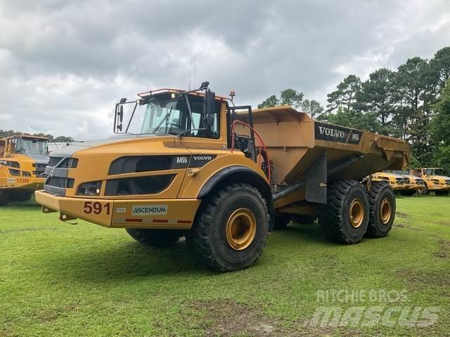 Volvo A45G 鉸接式起吊車