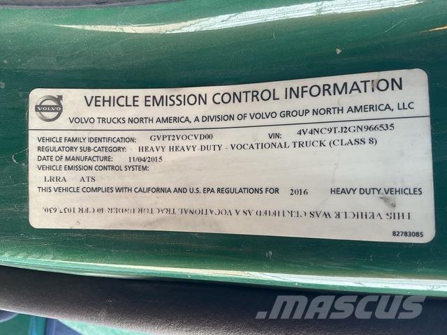 Volvo VN 曳引機組件