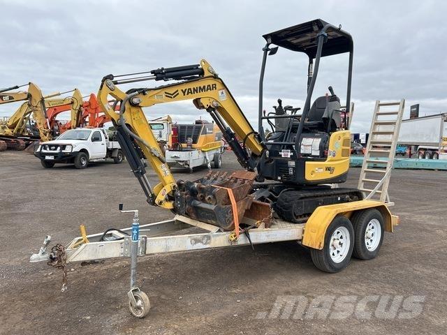 Yanmar ViO17-A 小型挖土機/掘鑿機<7t(小型挖掘機)
