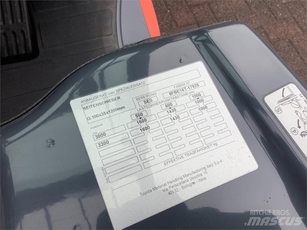 Toyota 8FBE16T 電動堆高機