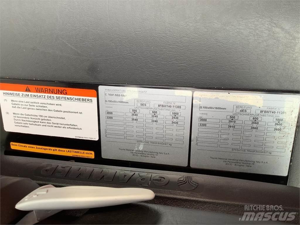 Toyota 8FBMT40 電動堆高機