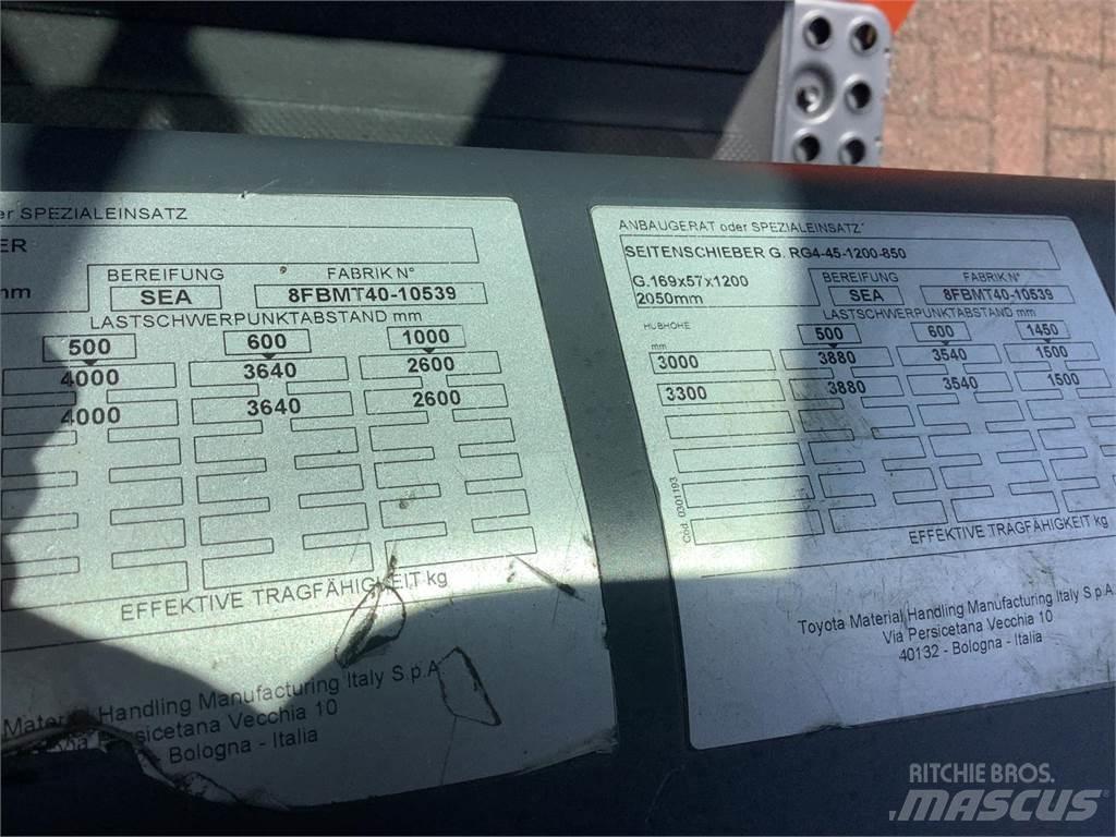 Toyota 8FBMT40 電動堆高機