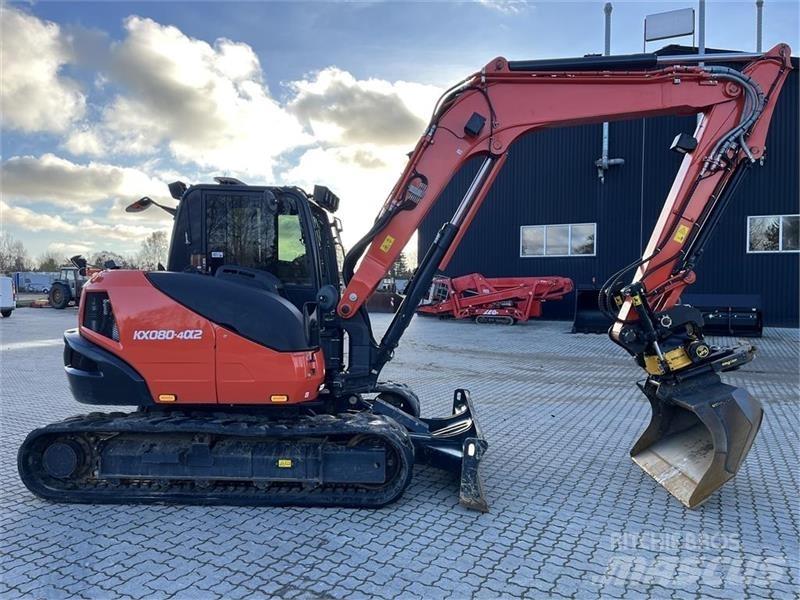 Kubota KX080-4 小型挖土機/掘鑿機<7t(小型挖掘機)