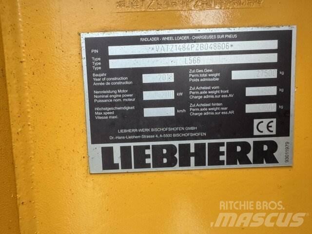 Liebherr L 566 / Waage 輪胎式裝載機
