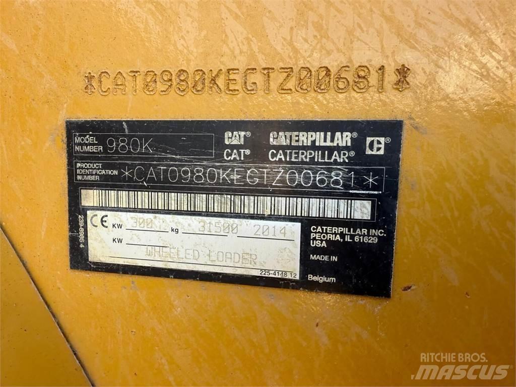 CAT 980K 輪胎式裝載機