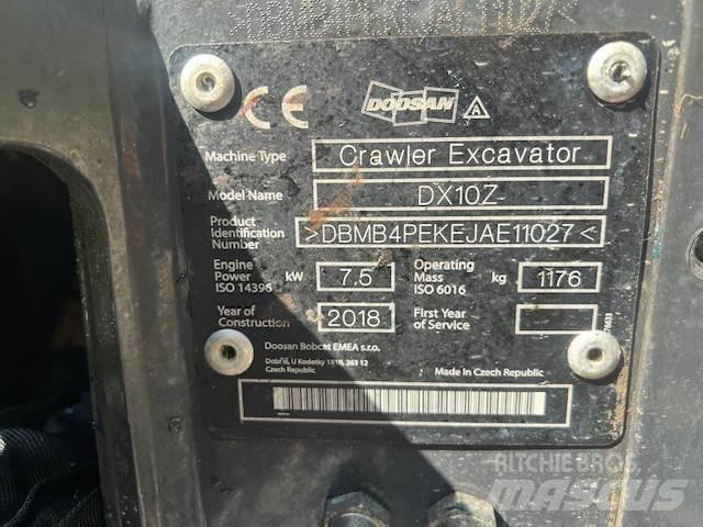 Doosan DX10Z 中型挖土機/掘鑿機/挖掘機 7t-12t