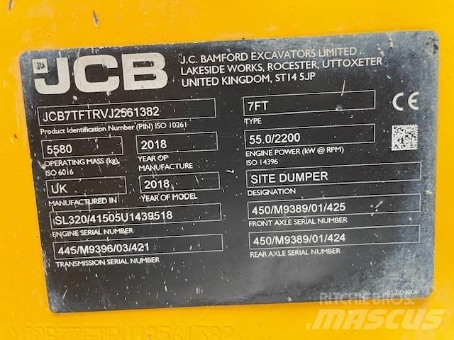 JCB 7T-1 側卸礦車