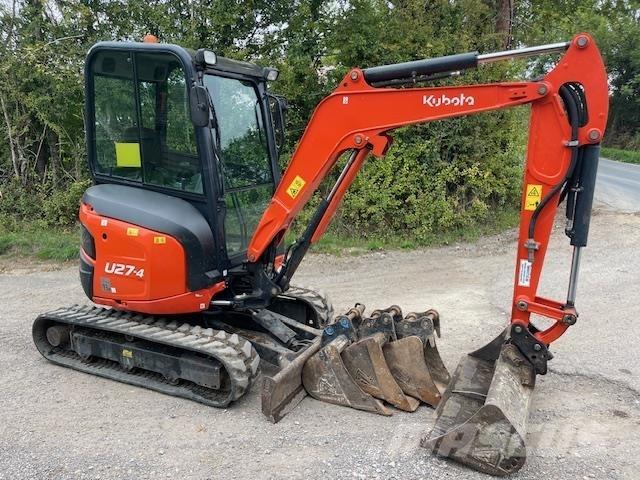 Kubota U27-4 中型挖土機/掘鑿機/挖掘機 7t-12t