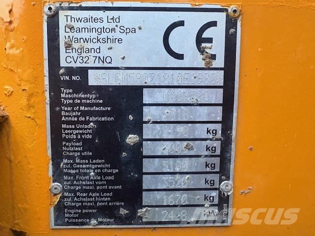 Thwaites 3T Swivel 側卸礦車