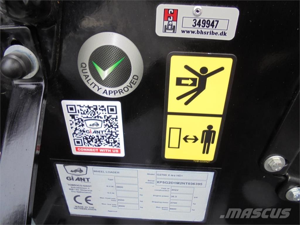 GiANT G2700XHDP 小型裝載機