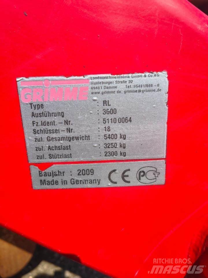 Grimme RL3000 行栽作物中耕機
