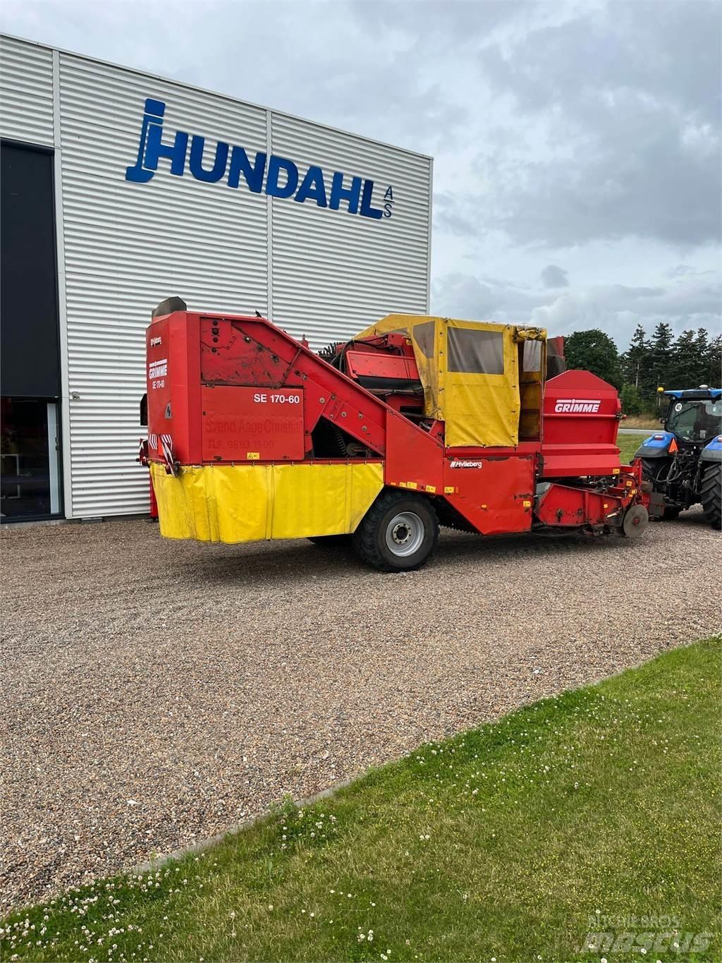 Grimme SE 170-60 馬鈴薯收穫機和挖掘機
