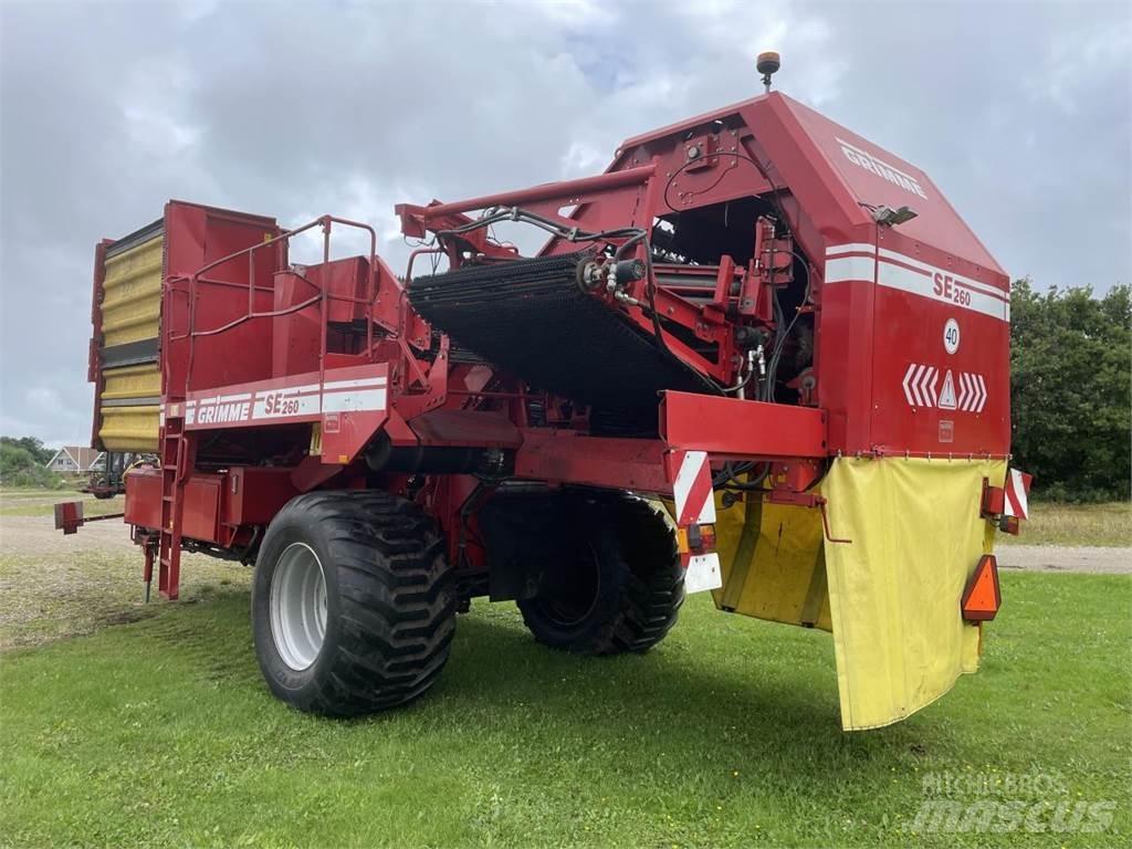 Grimme SE 260 馬鈴薯收穫機和挖掘機