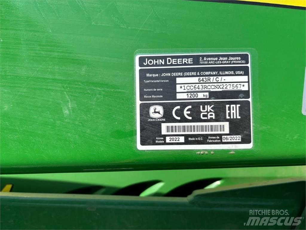 John Deere 6155M 曳引機